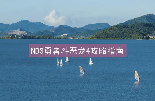 NDS勇者斗恶龙4攻略指南