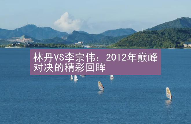 林丹VS李宗伟：2012年巅峰对决的精彩回眸