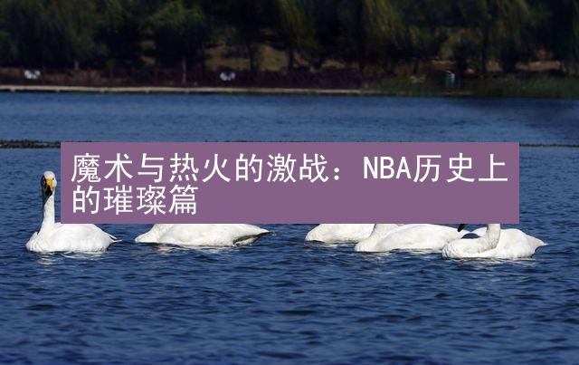 魔术与热火的激战：NBA历史上的璀璨篇